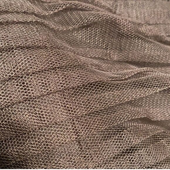 Alfred Angelo Chocolate Brown Strapless Tulle Formal Dress Size 10 - Picture 4 of 15